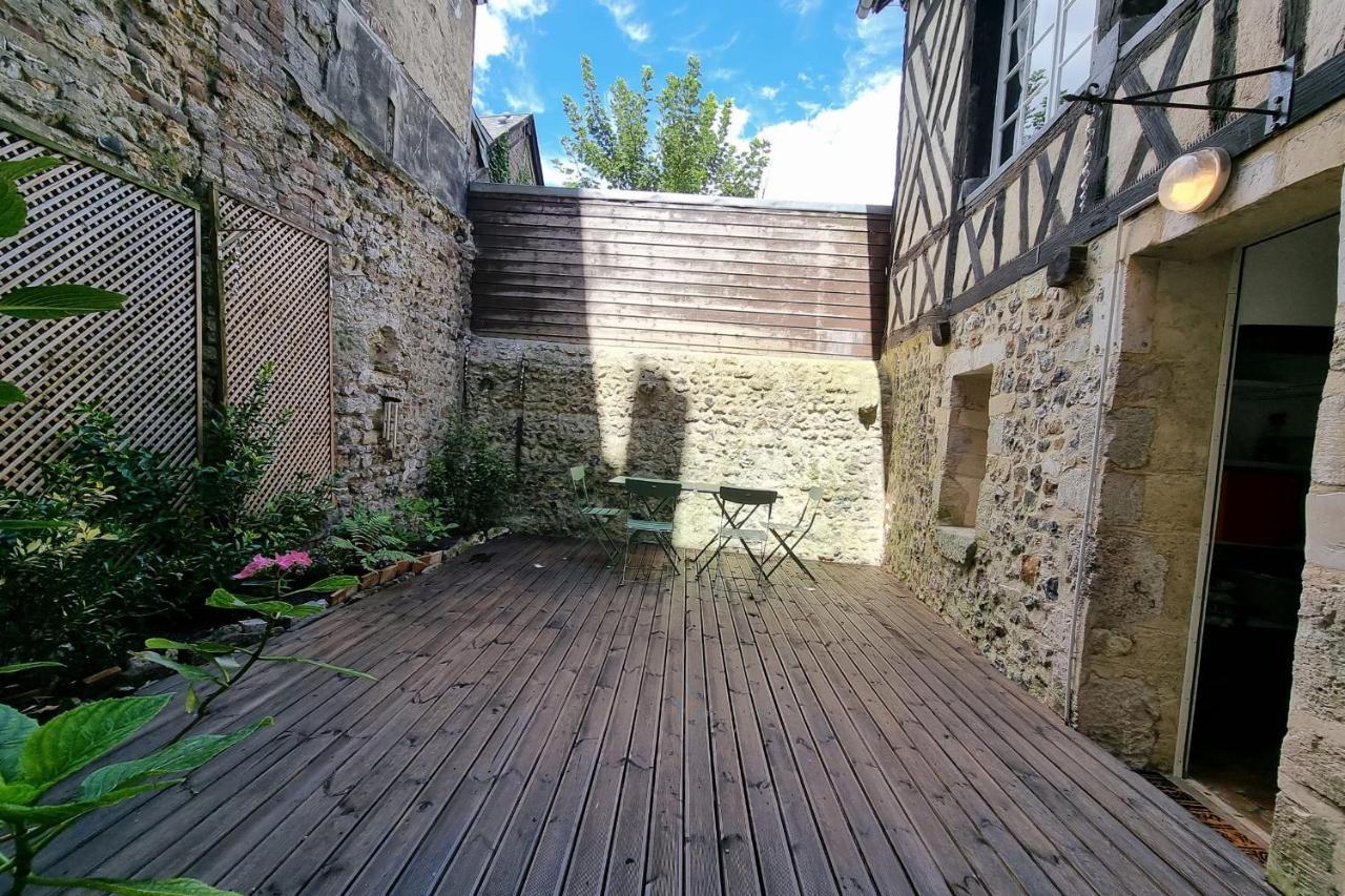Вилла La Terrasse Notre Dame - Дом персонажей - 4P - Centre Онфлёр Экстерьер фото