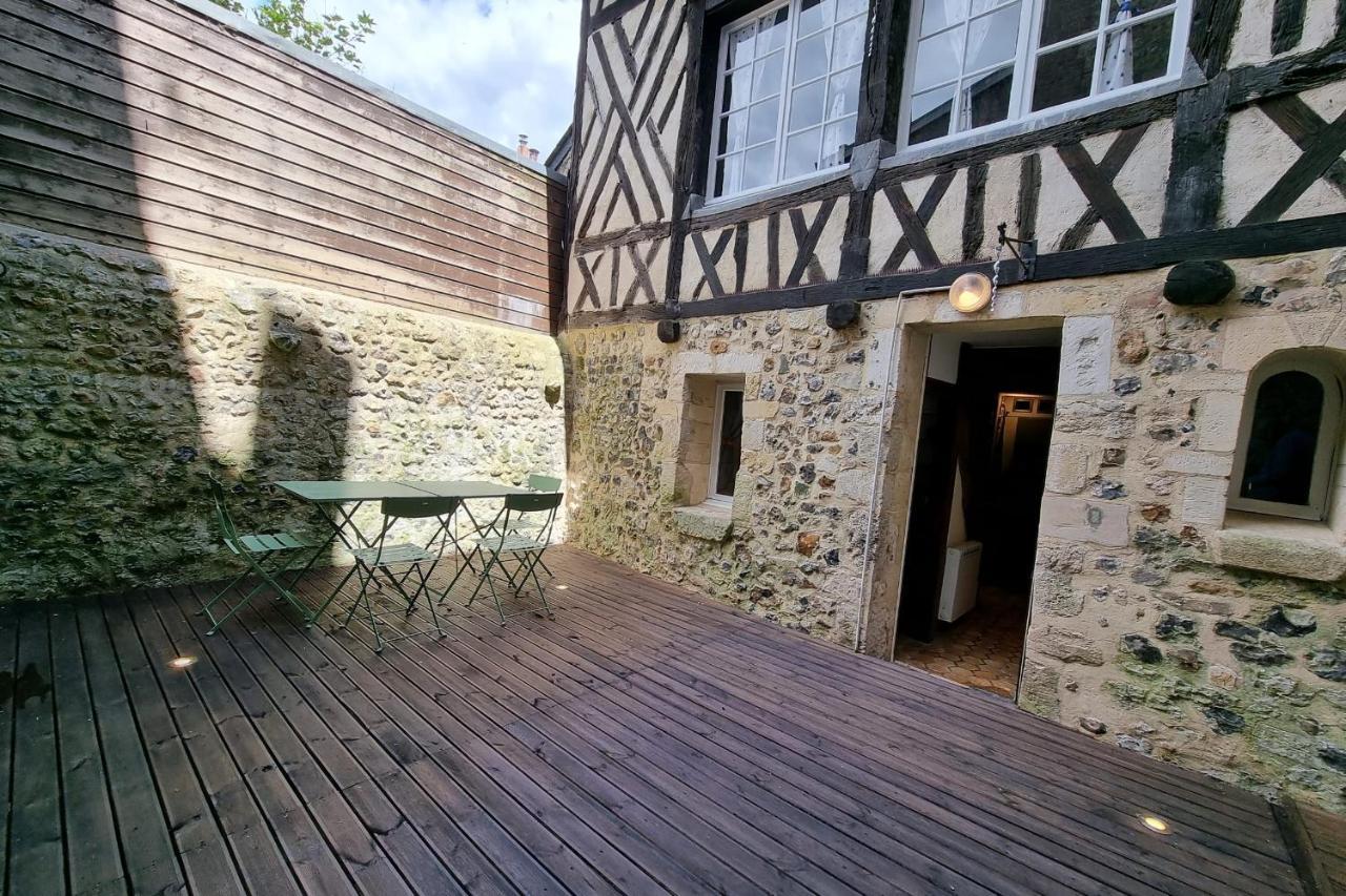 Вилла La Terrasse Notre Dame - Дом персонажей - 4P - Centre Онфлёр Экстерьер фото